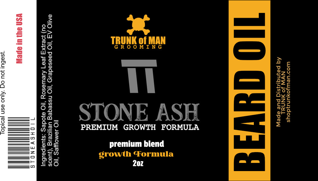 Stone Ash Beard Oil