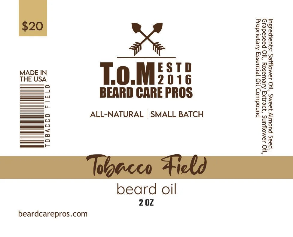 Tobacco Field Beard Oil